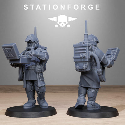 RoyalGuard Enforcers Modular Set Miniatures by STATIONFORGE,  Imperial guard infantry regiment