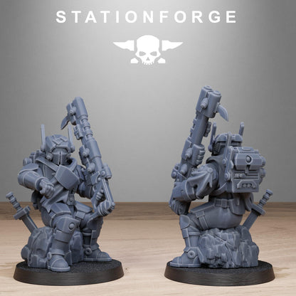 Tarion Hunters, Communitarian Alien Infantry, Sci-Fi Wargames Miniatures by STATIONFORGE