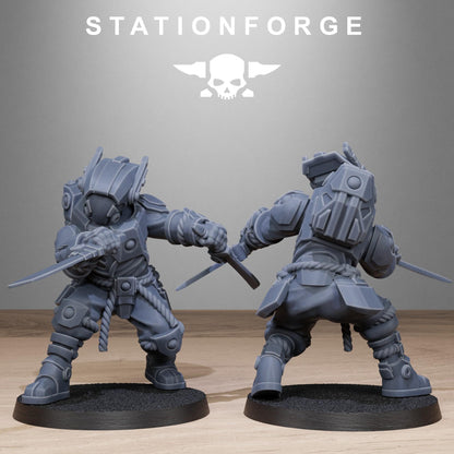 Tarion Melee Infantry, Communitarian Alien Infantry, Sci-Fi Wargames Miniatures by STATIONFORGE