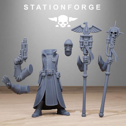 GrimCorp Seers, Imperial Guard Proxy, Sci-Fi Wargames Miniatures by STATIONFORGE