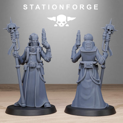 GrimCorp Seers, Imperial Guard Proxy, Sci-Fi Wargames Miniatures by STATIONFORGE