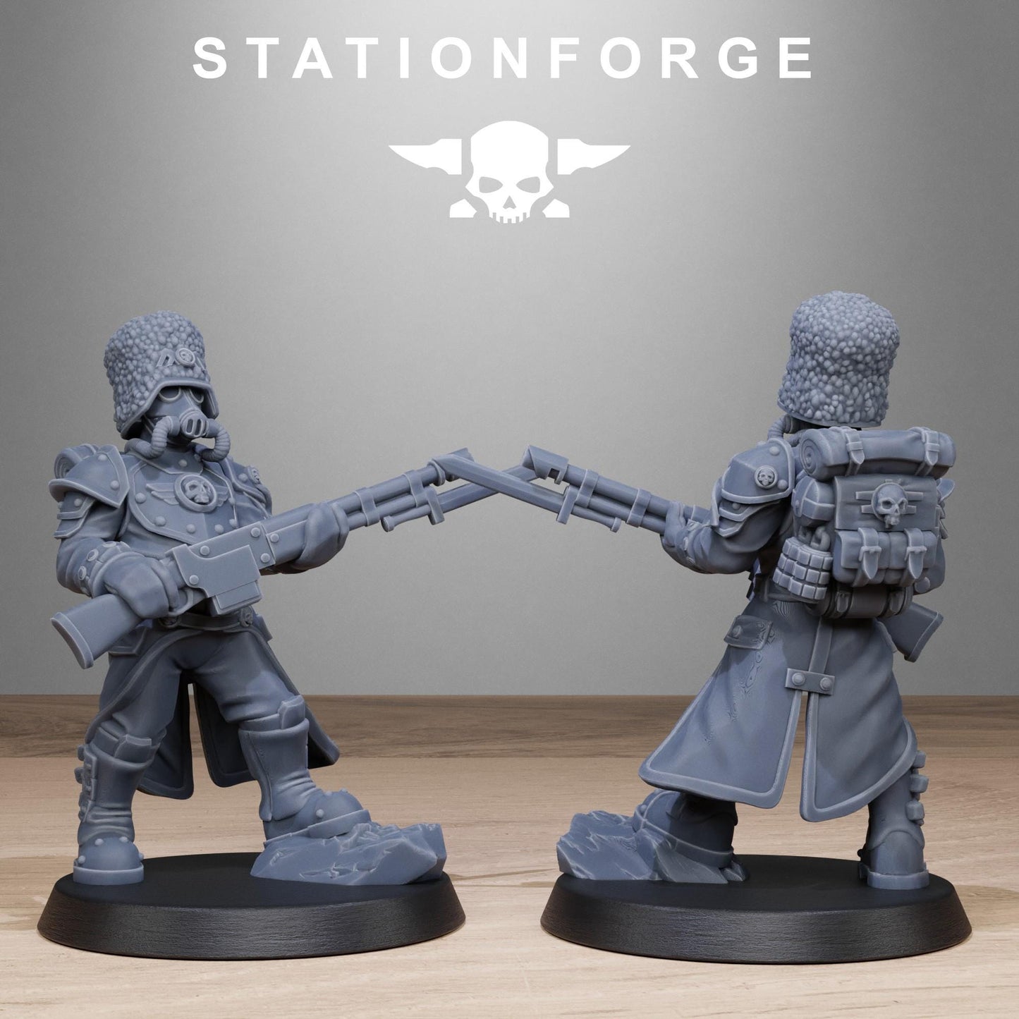 GrimGuard Royals, Imperial Firstborn Proxy, Sci-Fi Wargames Miniatures by STATIONFORGE