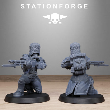GrimGuard Royals, Imperial Firstborn Proxy, Sci-Fi Wargames Miniatures by STATIONFORGE