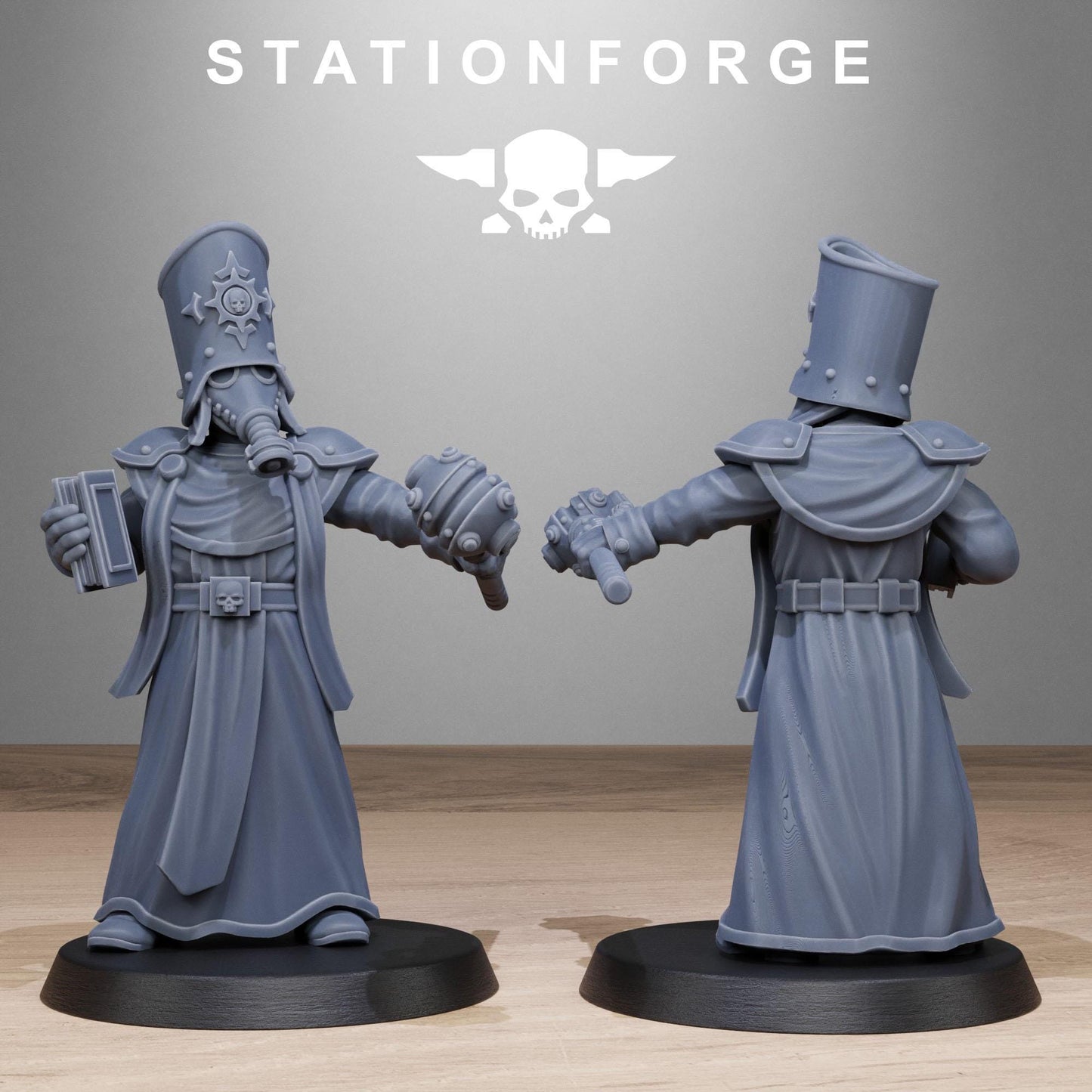 GrimGuard Vigils, Death Korps Proxy, Sci-Fi Wargames Miniatures by STATIONFORGE