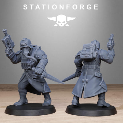 GrimGuard Vigils, Death Korps Proxy, Sci-Fi Wargames Miniatures by STATIONFORGE
