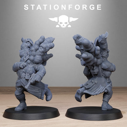 GrimGuard Objective Markers, Death Korps Proxy, Sci-Fi Wargames Miniatures by STATIONFORGE
