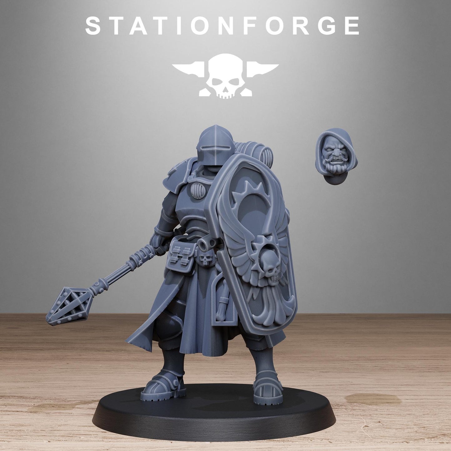 Vodalites Purifiers Modular Set Miniatures by STATIONFORGE,  Imperial guard infantry regiment