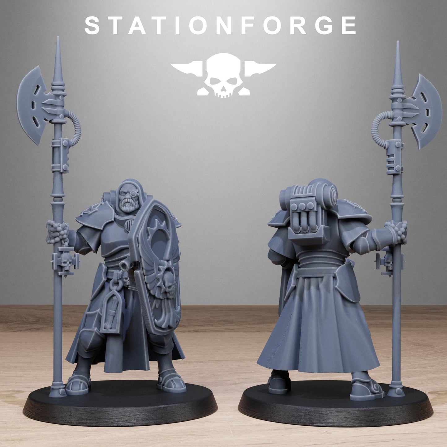 Vodalites Purifiers Modular Set Miniatures by STATIONFORGE,  Imperial guard infantry regiment