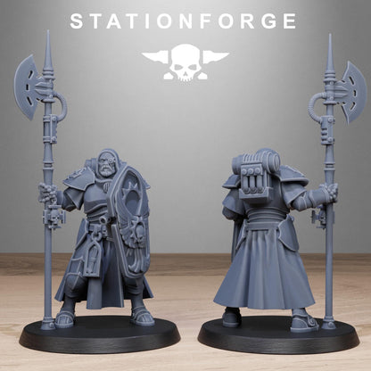 Vodalites Purifiers Modular Set Miniatures by STATIONFORGE,  Imperial guard infantry regiment