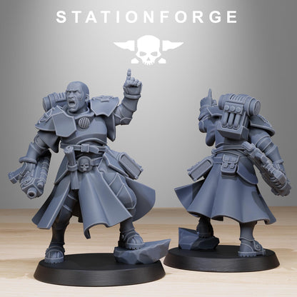 Vodalites Brotherhood Modular Set Miniatures by STATIONFORGE,  Misters of Battle infantry regiment