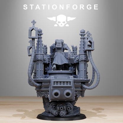 Vodalites Pulpit Modular Set Miniatures by STATIONFORGE,  Imperial guard infantry regiment
