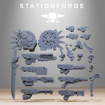 Tarion Elder Mech Mk1, Communitarian Alien Infantry, Sci-Fi Wargames Miniatures by STATIONFORGE