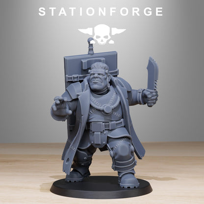 GrimGuard Mutantstein, Imperial Guard Proxy, Sci-Fi Wargames Miniatures by STATIONFORGE
