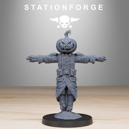 GrimGuard Scarecrow, Death Korps Proxy, Sci-Fi Wargames Miniatures by STATIONFORGE