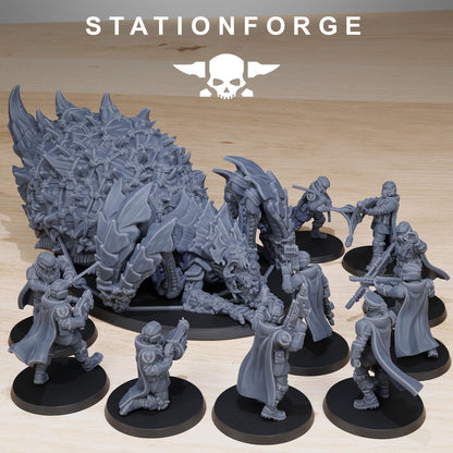 Vaskar Hunters, Death Korps Proxy, Sci-Fi Wargames Miniatures by STATIONFORGE