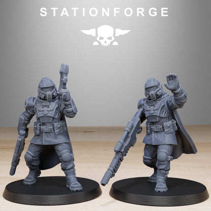 Vaskar Hunters, Death Korps Proxy, Sci-Fi Wargames Miniatures by STATIONFORGE