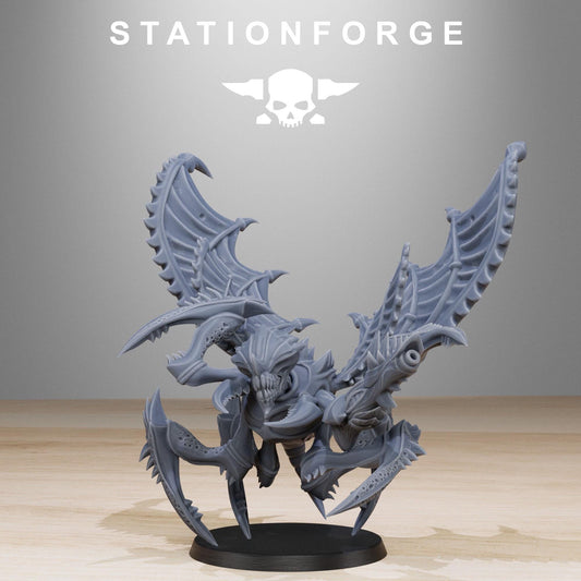 Xenarid Flying Crawlers - Xenarid Alien Bugs - Sci-Fi Grimdark Bug aliens by STATIONFORGE
