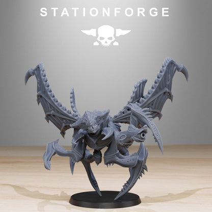 Xenarid Flying Crawlers - Xenarid Alien Bugs -  Sci-Fi Grimdark Bug aliens by STATIONFORGE