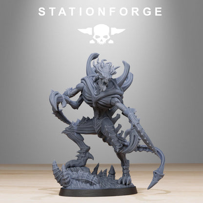Xenarid Void Stalker - Xenarid Alien Bugs -  Sci-Fi Grimdark Bug aliens by STATIONFORGE