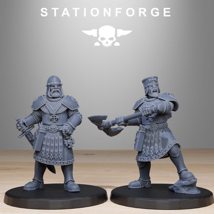 Vodalites Purifiers Modular Set Miniatures by STATIONFORGE,  Imperial guard infantry regiment