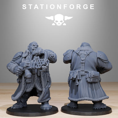 GrimGuard Frostwatch Mutants, Imperial Guard Proxy, Sci-Fi Wargames Miniatures by STATIONFORGE