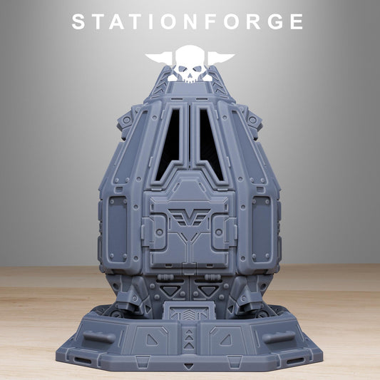 Vaskar Drop Pod, Death Korps Proxy, Sci-Fi Wargames Miniatures by STATIONFORGE