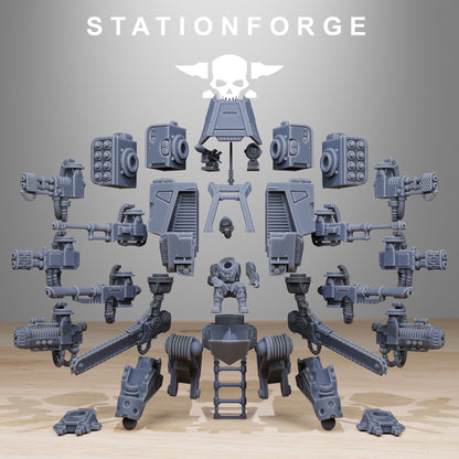 Vaskar Walker, Death Korps Proxy, Sci-Fi Wargames Miniatures by STATIONFORGE