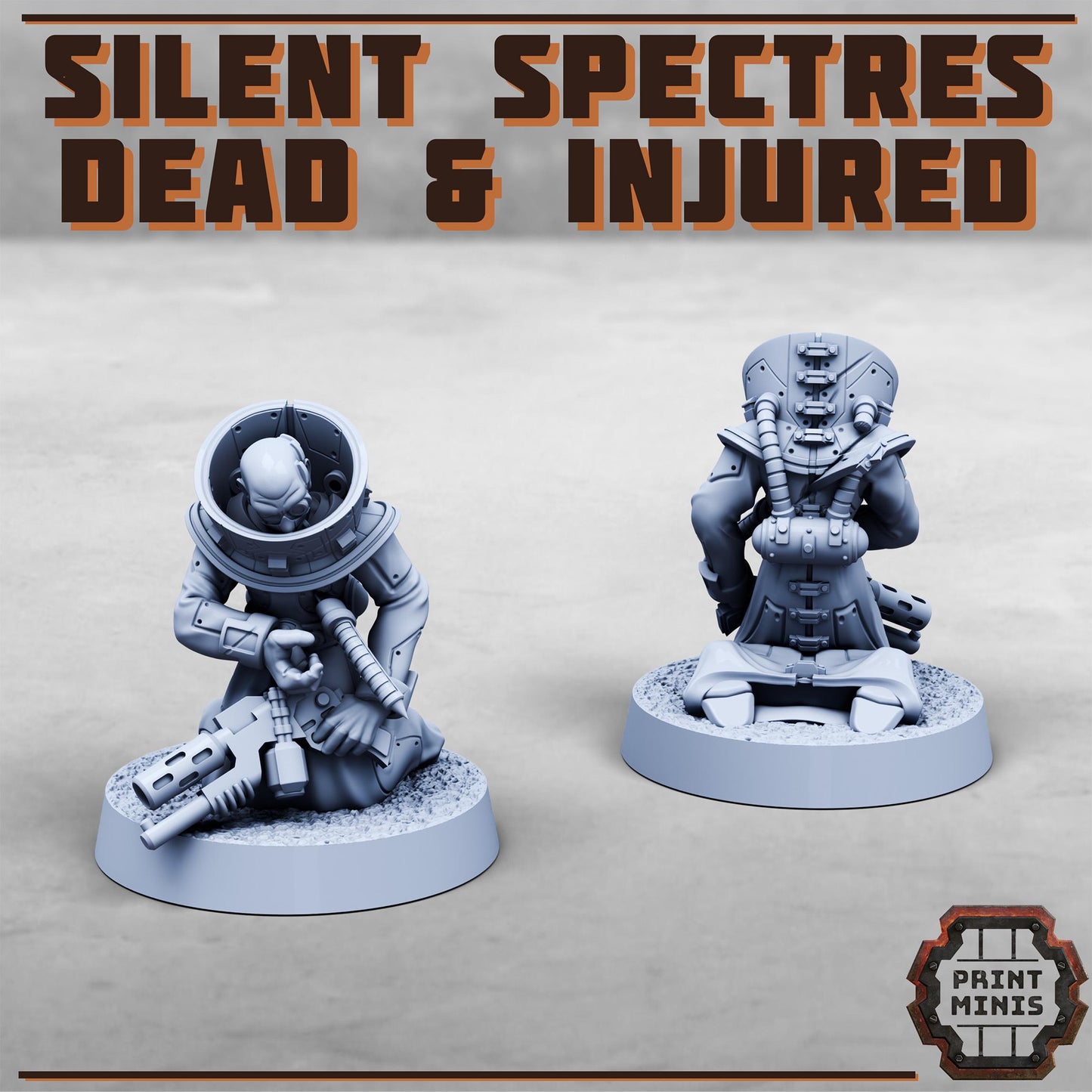 Silent Spectres Gang – Sci-Fi Grimdark Miniatures