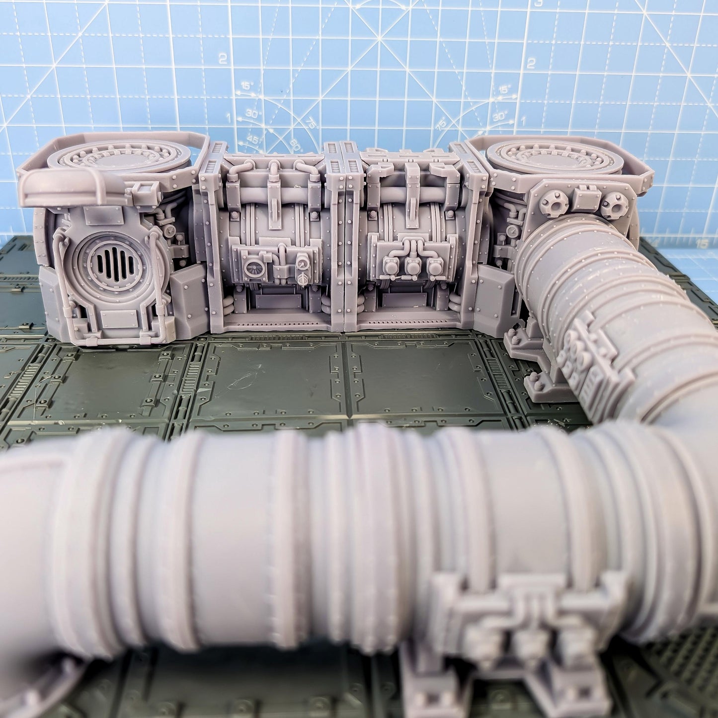 Conduit Pipes - Risor District - Sci-Fi Space Industrial Terrain
