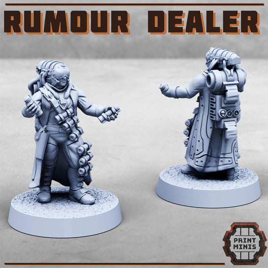 Whisper Merchant - Grimdark Lackey - Sci-Fi Grimdark Mercenaries