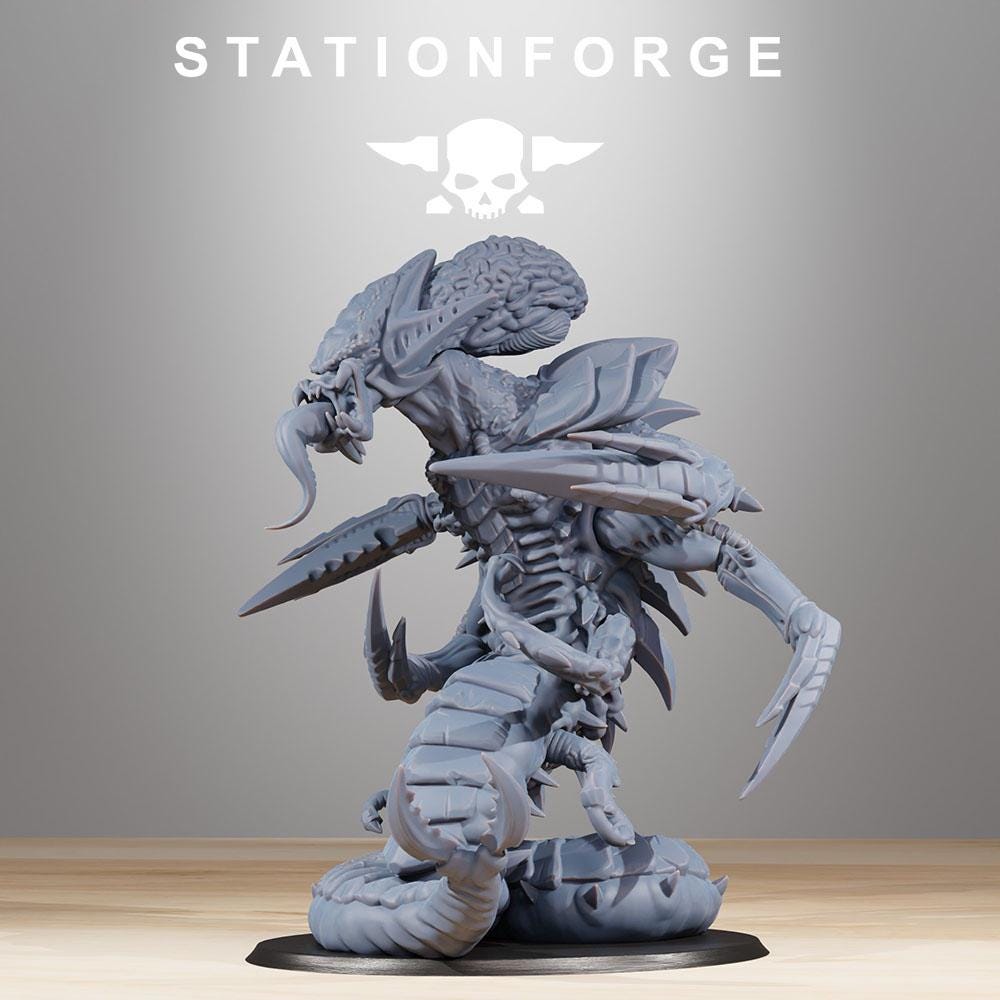 Xenarid Brainiac - Xenarid Alien Bugs -  Sci-Fi Grimdark Bug aliens by STATIONFORGE