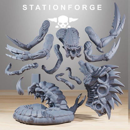 Xenarid Brainiac - Xenarid Alien Bugs -  Sci-Fi Grimdark Bug aliens by STATIONFORGE