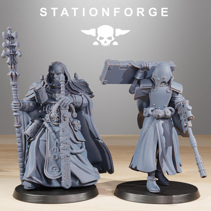 RoyalGuard Elites, Imperial Firstborn Proxy, Sci-Fi Wargames Miniatures by STATIONFORGE