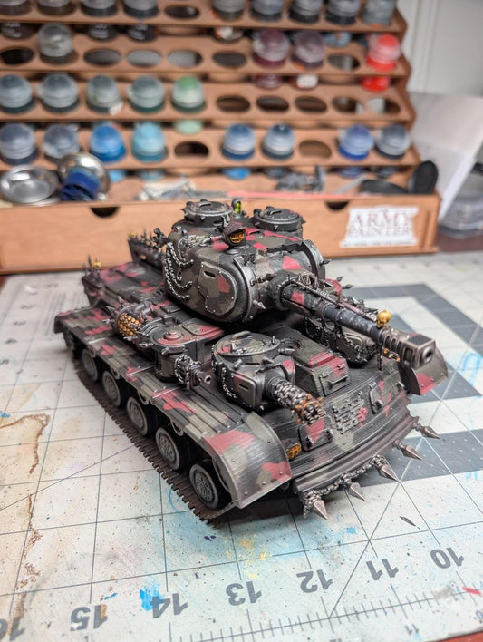 GrimGuard Heavy Tank Corrupted Conversion Kit - GrimGuard Heavy Tank, Sci-Fi Space Guard Soldiers by STATIONFORGE