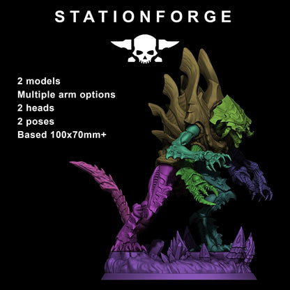 Xenarid Devourers - Xenarid Alien Bugs -  Sci-Fi Grimdark Bug aliens by STATIONFORGE