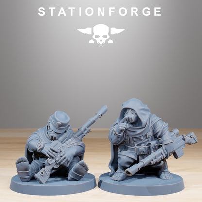 GrimGuard Skulldarts, Death Korps Proxy, Sci-Fi Wargames Miniatures by STATIONFORGE