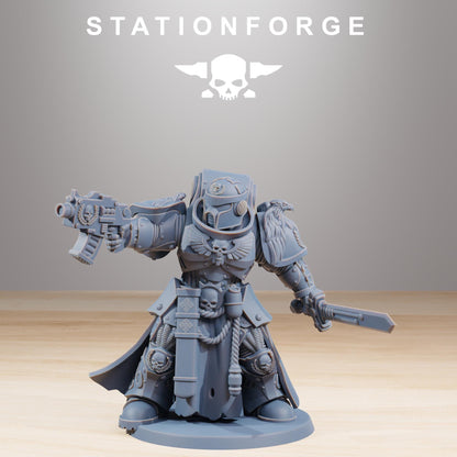 Socratis Guardmen, Modular Sci-Fi Marine warriors by STATIONFORGE, Grimdark Wargames Proxy