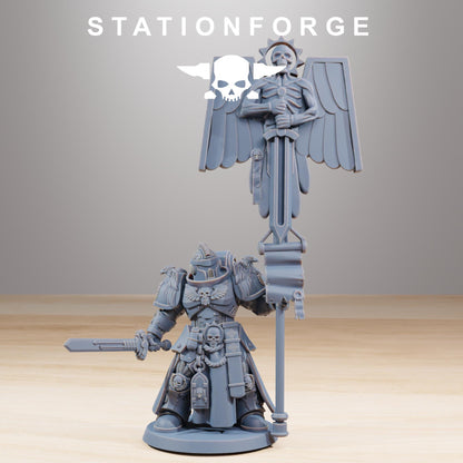 Socratis Guardmen, Modular Sci-Fi Marine warriors by STATIONFORGE, Grimdark Wargames Proxy