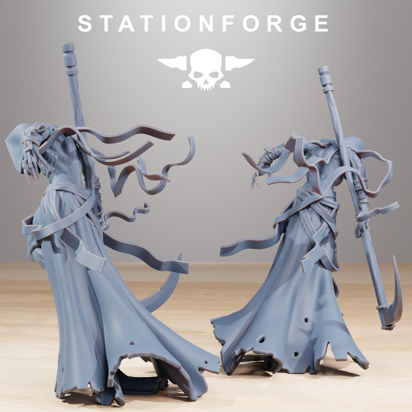 Astronet Void Deity, Modular Sci-Fi Marine warriors by STATIONFORGE, Grimdark Wargames Proxy