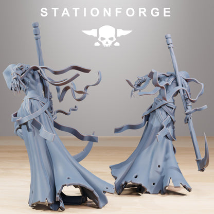 Astronet Void Deity, Modular Sci-Fi Marine warriors by STATIONFORGE, Grimdark Wargames Proxy