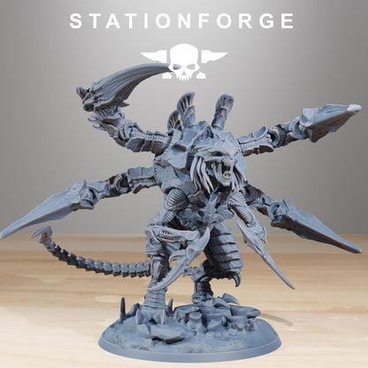 Xenarid Ravage Howler - Xenarid Alien Bugs -  Sci-Fi Grimdark Bug aliens by STATIONFORGE