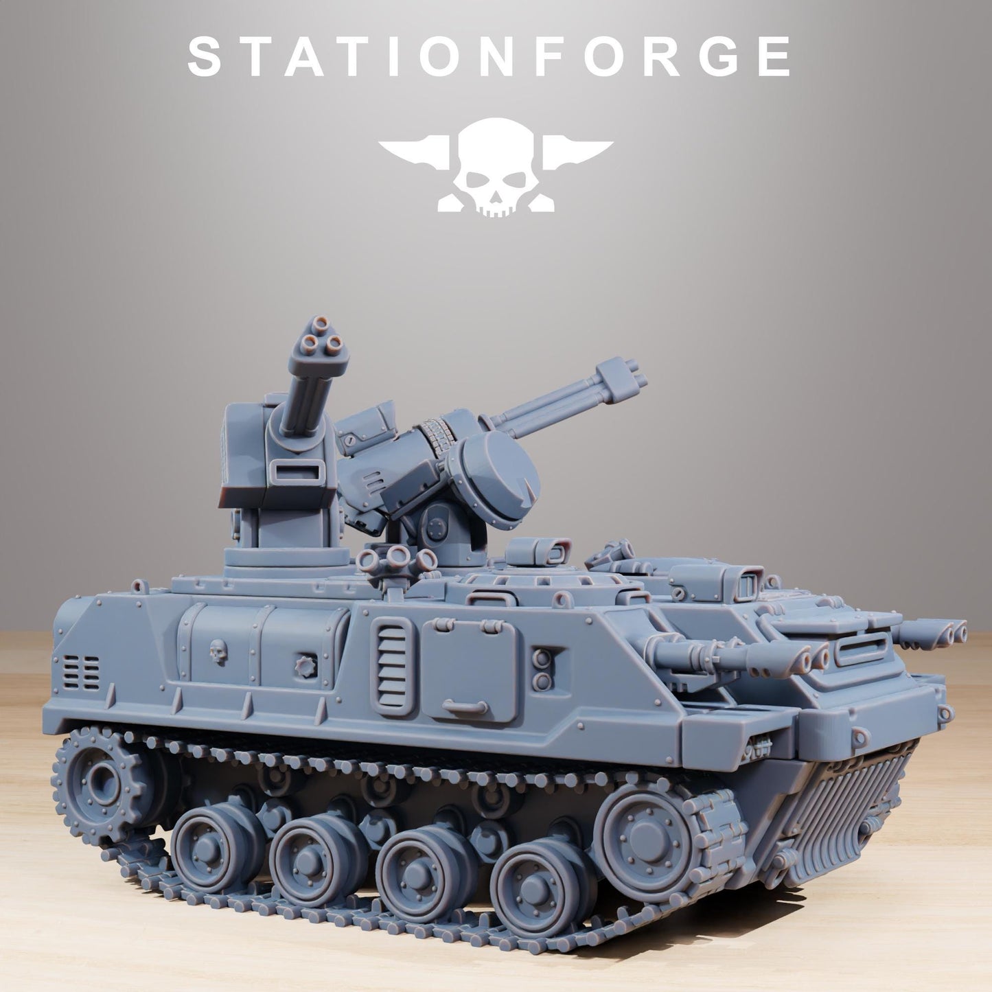 Socratis Predator Tank - Socratis Marines  - Futuristic Marine Army, Sci-Fi Space Scout Vehicle by STATIONFORGE