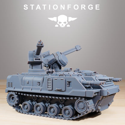 Socratis Predator Tank - Socratis Marines  - Futuristic Marine Army, Sci-Fi Space Scout Vehicle by STATIONFORGE