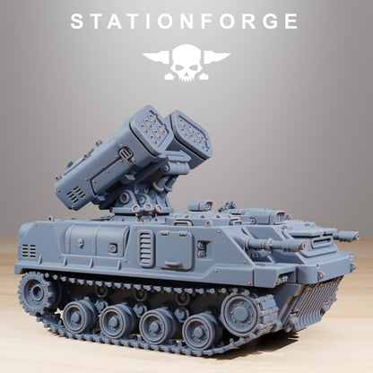 Socratis Predator Tank - Socratis Marines  - Futuristic Marine Army, Sci-Fi Space Scout Vehicle by STATIONFORGE
