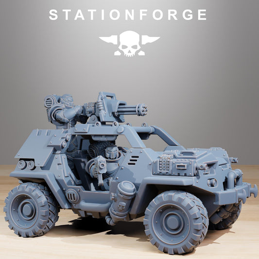 Socratis Stormrider - Socratis Marines  - Futuristic Marine Army, Sci-Fi Space Scout Vehicle by STATIONFORGE