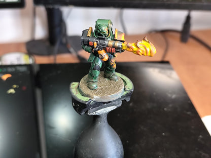 Socratis Ravagers, Modular Sci-Fi Marine warriors by STATIONFORGE, Grimdark Wargames Proxy