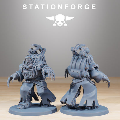 Scavenger Droitex Mk3, Mechanical Robot Infantry, Sci-Fi Wargames Miniatures by STATIONFORGE