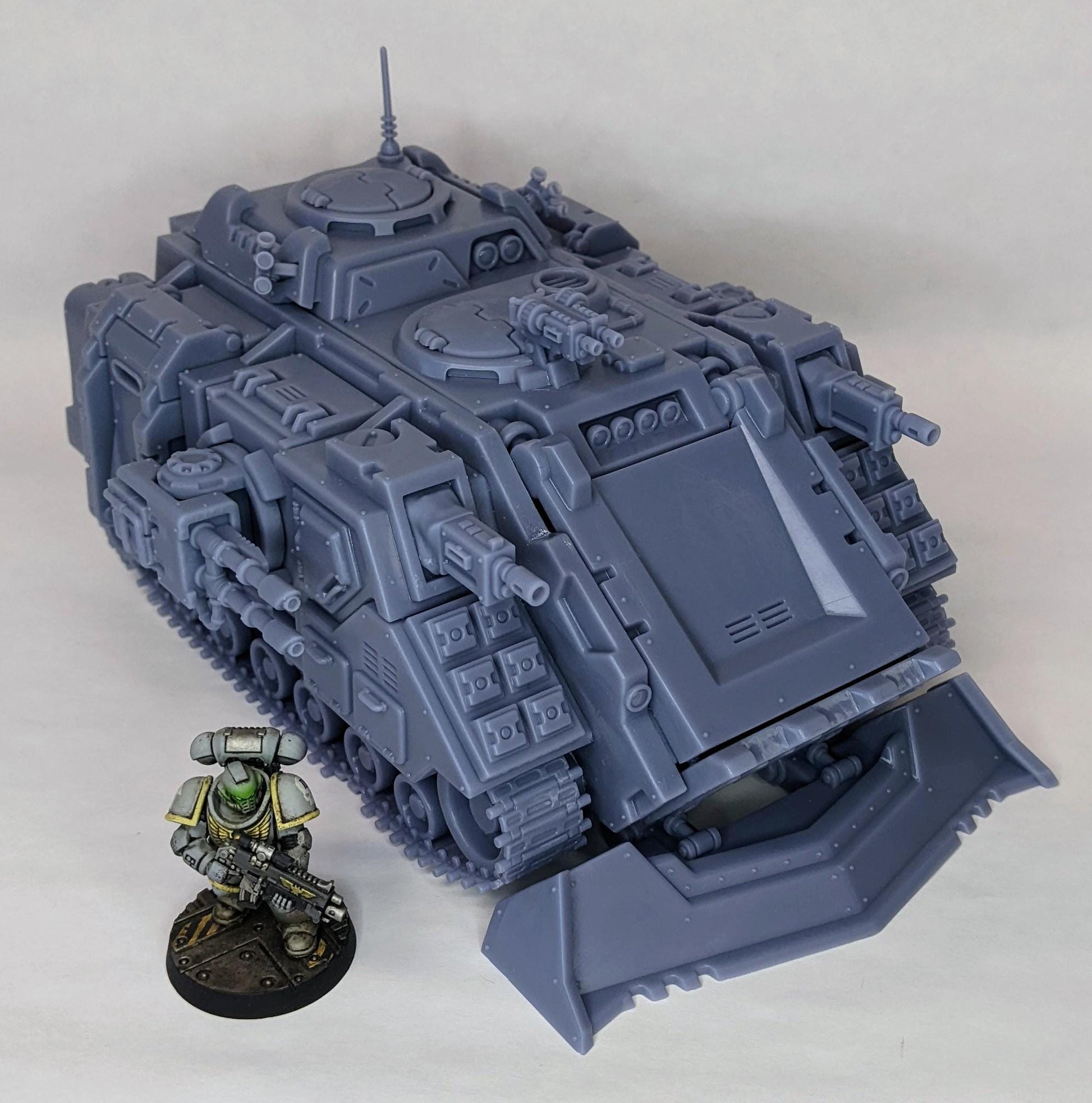 Socratis Dominator Tank - Socratis Marines - Futuristic Marine Army, Sci-Fi Space Scout Vehicle by STATIONFORGE