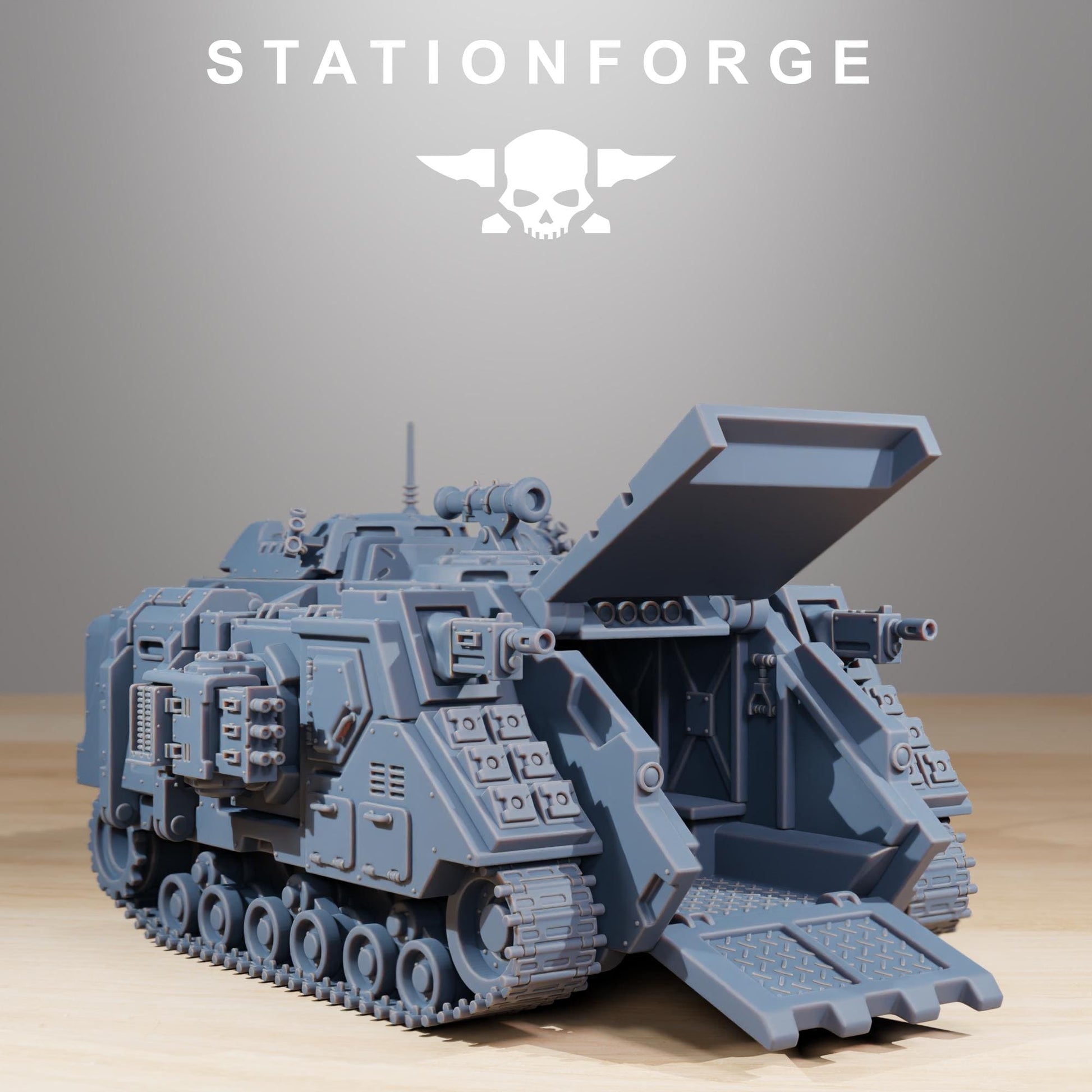 Socratis Dominator Tank - Socratis Marines - Futuristic Marine Army, Sci-Fi Space Scout Vehicle by STATIONFORGE