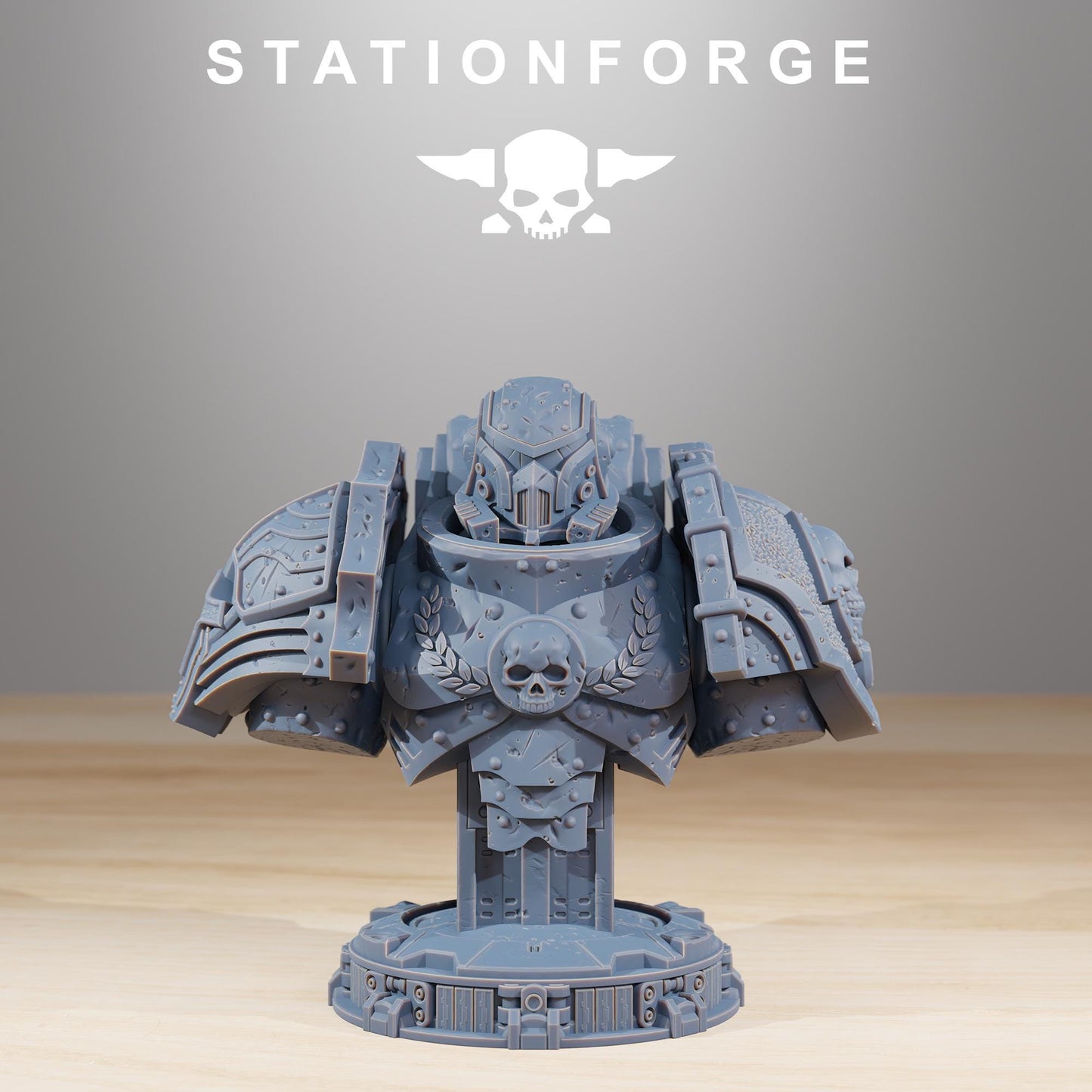 Socratis Collectible, Modular Sci-Fi Marine warriors by STATIONFORGE, Grimdark Wargames Proxy